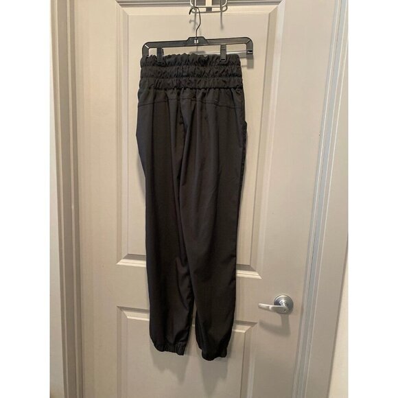 Love Tree Black Joggers | Women’s M | High Waist, Ankle Elastic - Picture 4 of 6